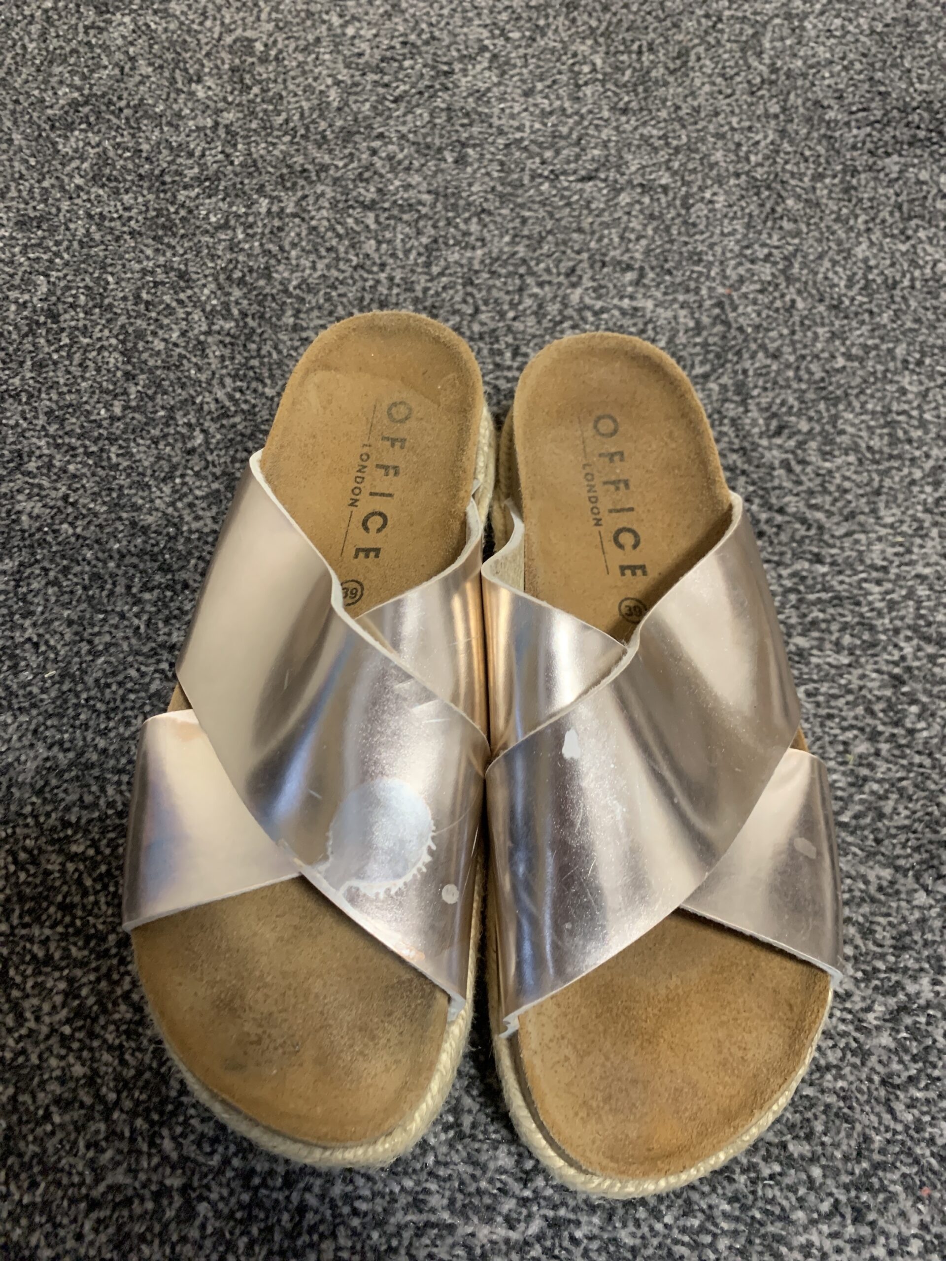 Office London - Office Sandals, Leather on Designer Wardrobe