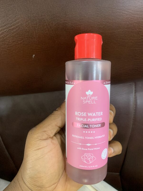 Nature’s Spell Rose Water 200ml - Image 3